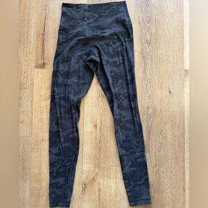 lululemon athletica Kids Charcoal Camouflage Leggings